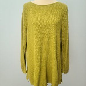 J. Jill Waffle Knit Sweater Tunic